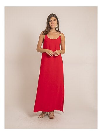 Vestito lungo fluido IDOZANE