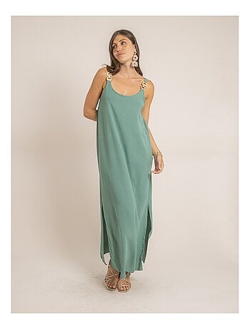 Vestito lungo fluido IDOZANE