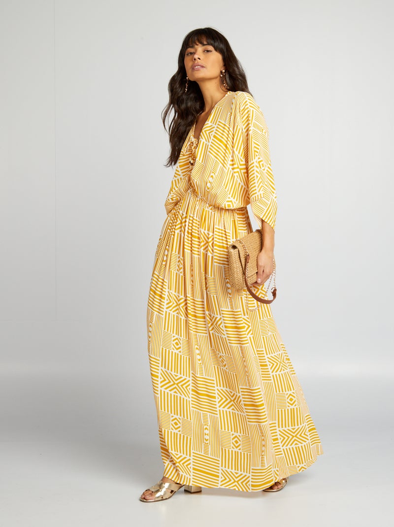 Vestito lungo GIALLO - Kiabi