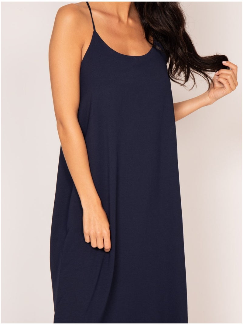 Vestito lungo IGGY Blu marino - Kiabi