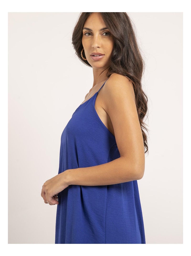 Vestito lungo IGGY Blu reale - Kiabi