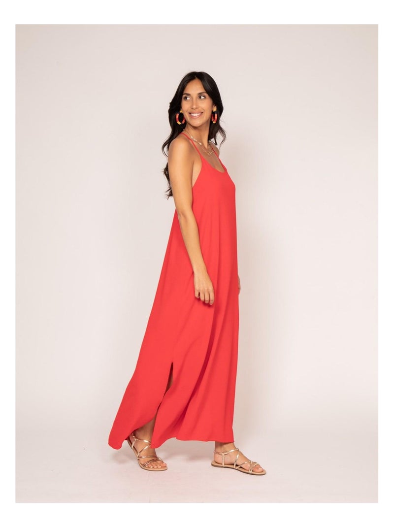 Vestito lungo IGGY Rosso - Kiabi