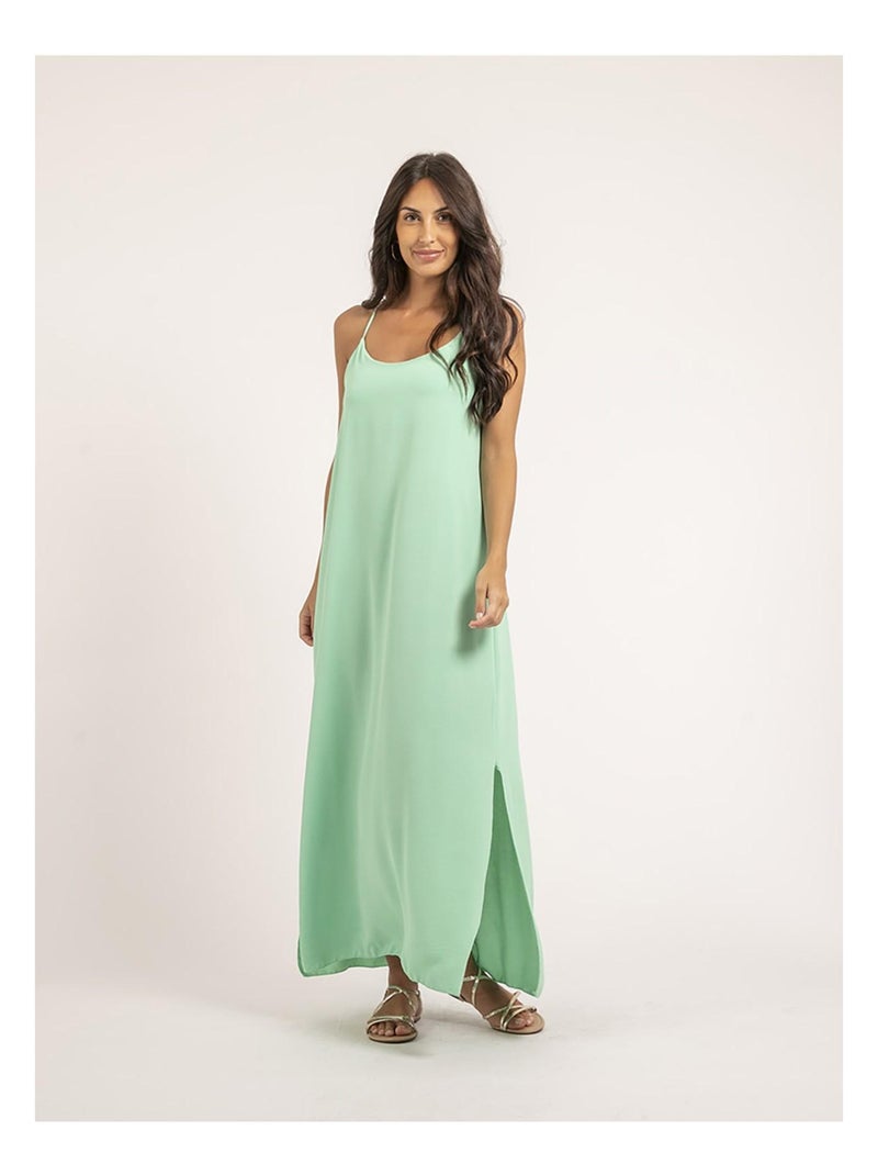 Vestito lungo IGGY Verde - Kiabi