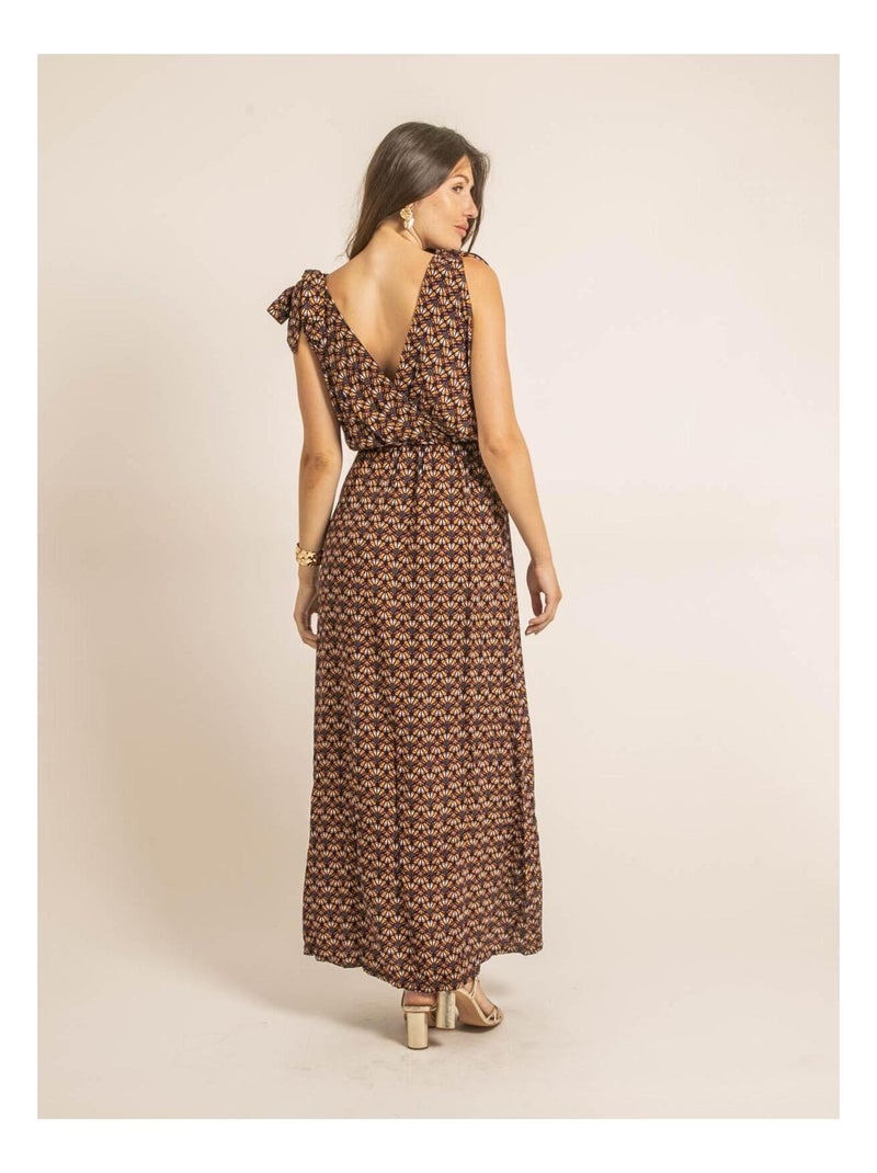 Vestito lungo ILIANA Viola - Kiabi