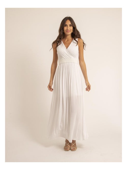 Vestito lungo in pizzo IPALENE - Kiabi