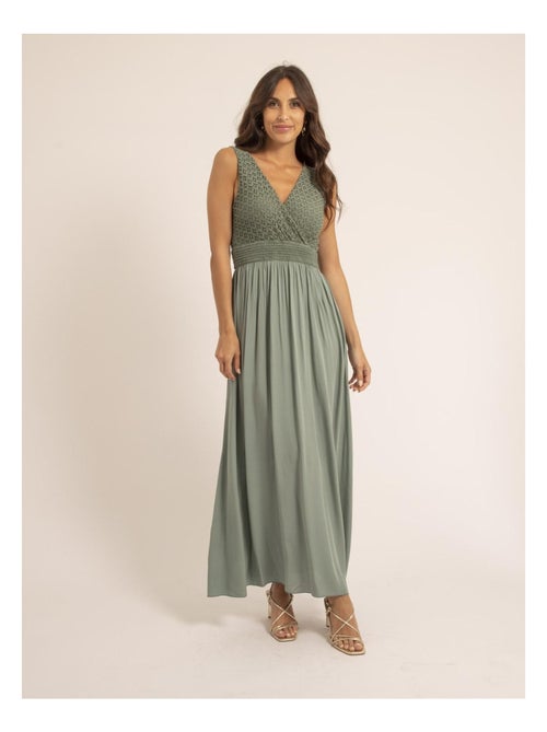 Vestito lungo in pizzo IPALENE - Kiabi