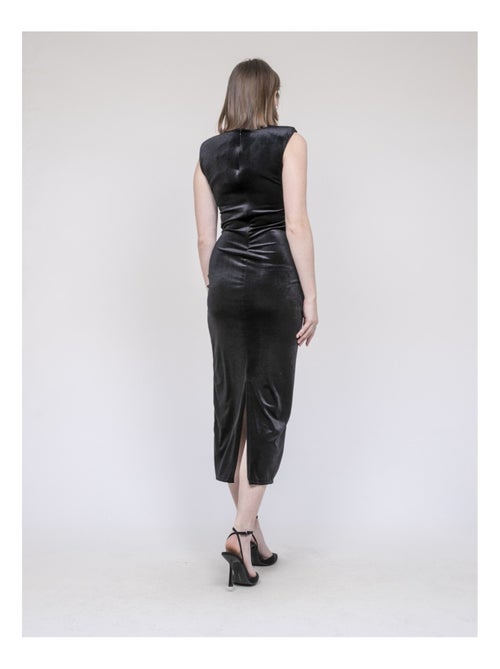 Vestito lungo in velluto ICASSIE - Kiabi