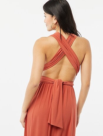 Vestito lungo multiposizione