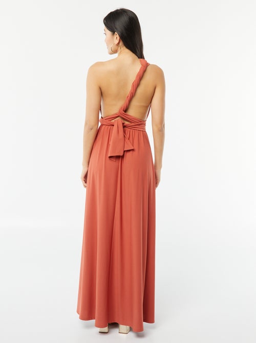 Vestito lungo multiposizione - Kiabi