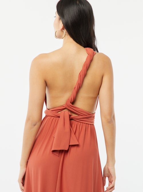 Vestito lungo multiposizione - Kiabi