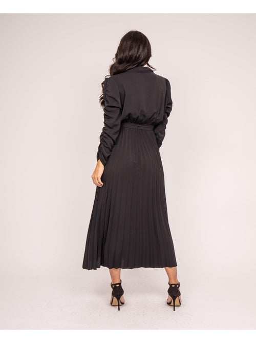 Vestito lungo plissettato ILEM - Kiabi Vestito lungo plissettato ILEM - Kiabi