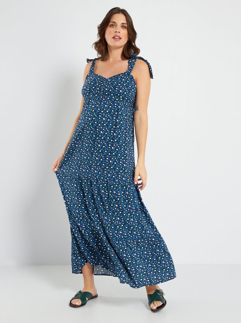 Vestito lungo premaman BLU - Kiabi
