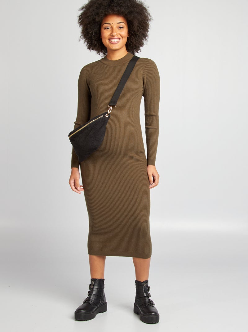 Vestito lungo premaman KAKI - Kiabi