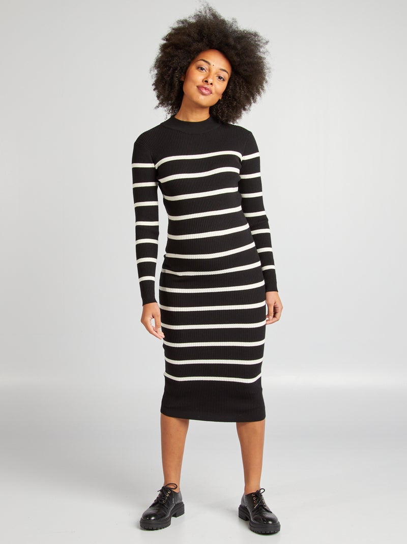 Vestito lungo premaman NERO - Kiabi