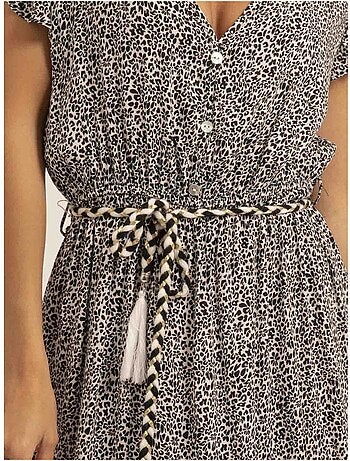 Vestito lungo scollo a v ilmax