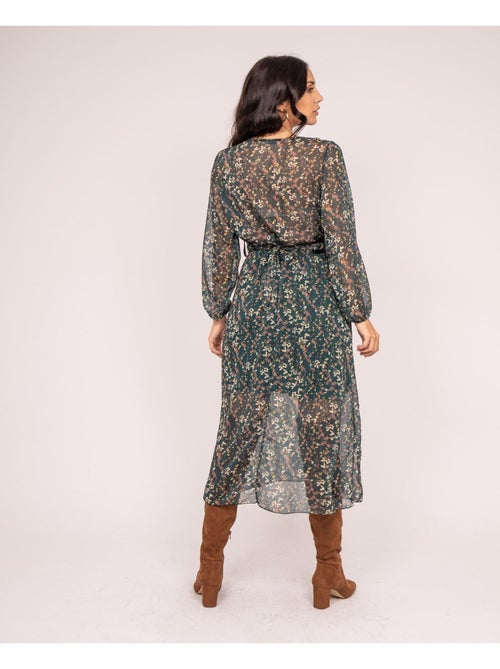 Vestito lungo stampato INCA - Kiabi Vestito lungo stampato INCA - Kiabi