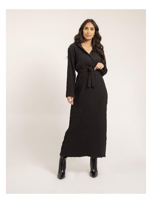 Vestito lungo testurizzato IROLISA - Kiabi
