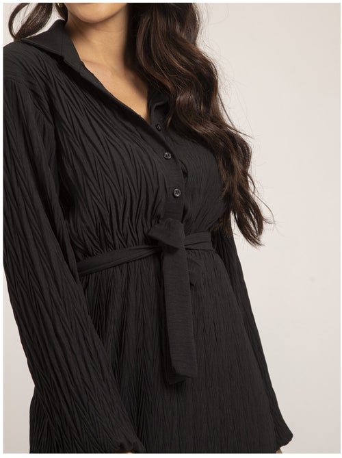 Vestito lungo testurizzato IROLISA - Kiabi
