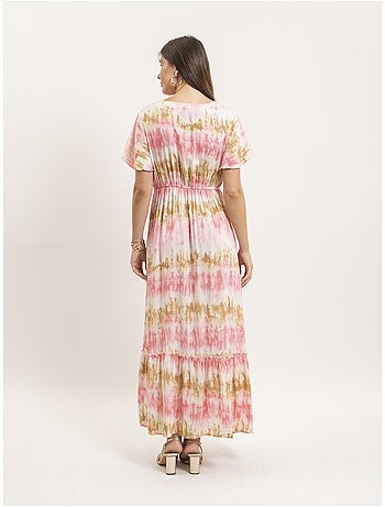 Vestito lungo tie and dye ITESSIA