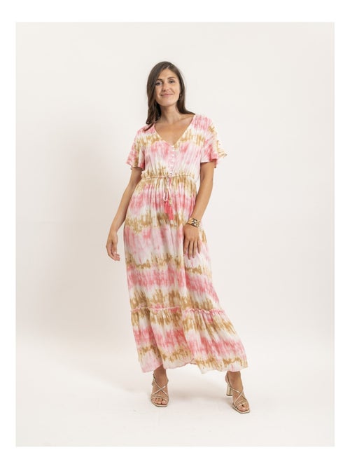 Vestito lungo tie and dye ITESSIA - Kiabi