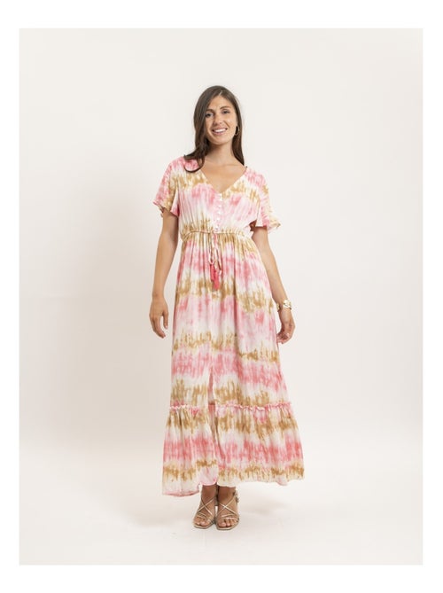 Vestito lungo tie and dye ITESSIA - Kiabi