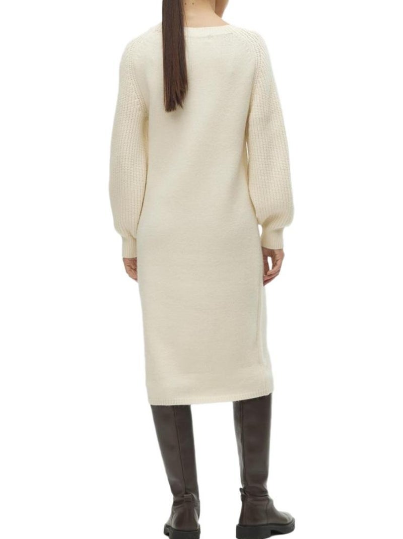 Vestito Maglione da Donna Vero Moda Bianco - Kiabi