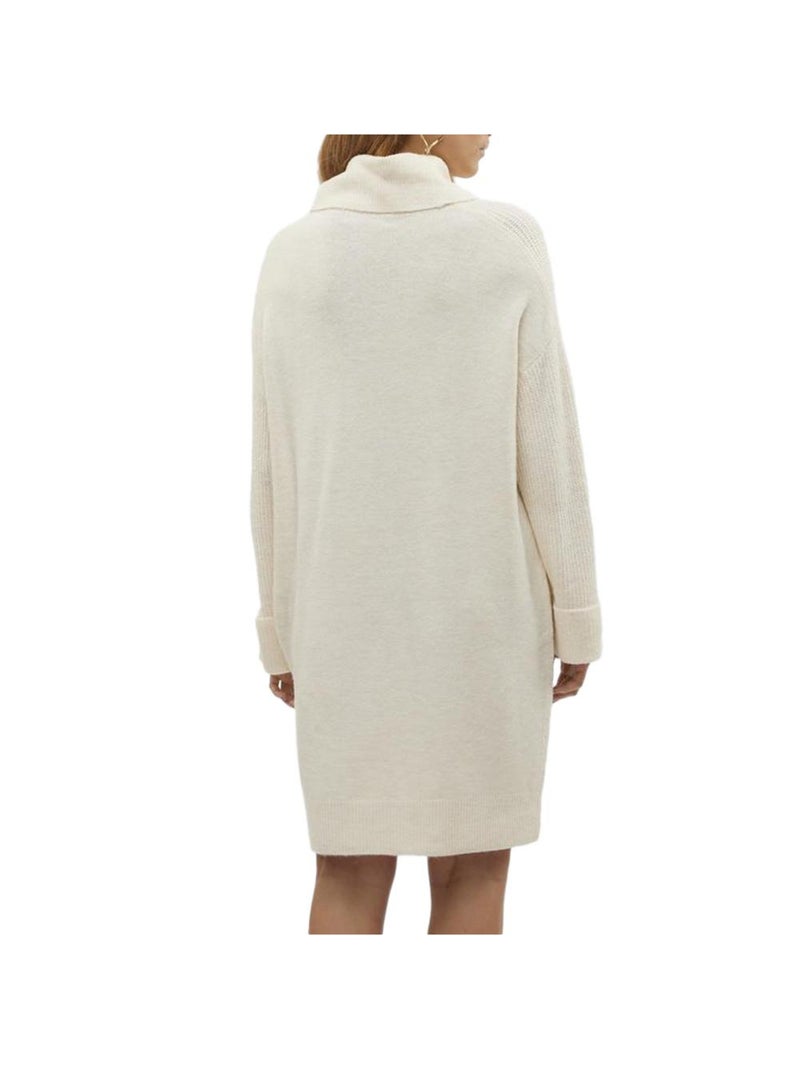 Vestito Maglione da Donna Vero Moda Bianco - Kiabi