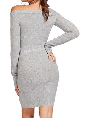 Vestito Maglione Donna Guess Spalle Scoperte