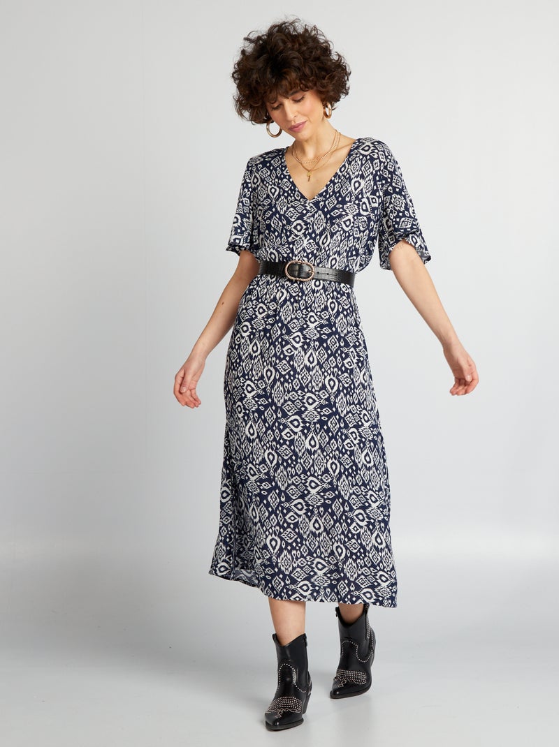 Vestito midi BLU - Kiabi