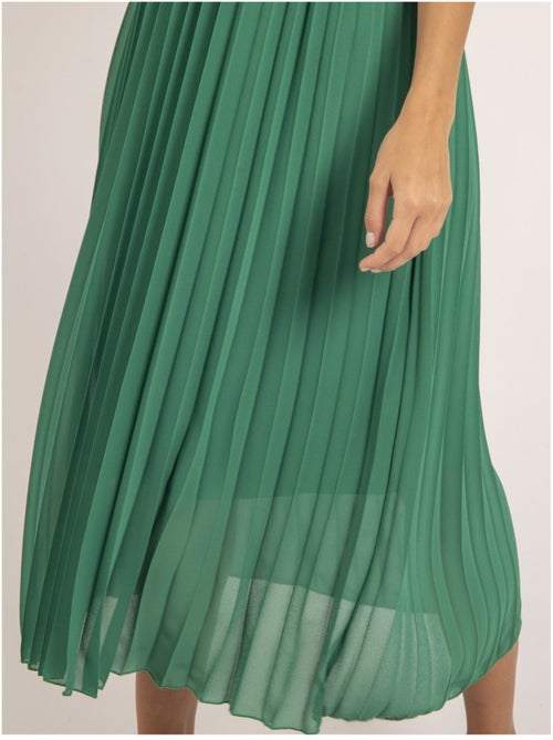 Vestito midi con cintura ISALA - Kiabi