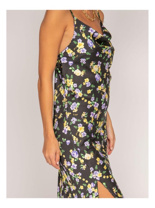 Vestito midi con stampa in raso INZOU - Kiabi Vestito midi con stampa in raso INZOU - Kiabi