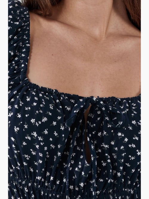 Vestito midi da donna in popeline di viscosa busem - Kiabi Vestito midi da donna in popeline di viscosa busem - Kiabi