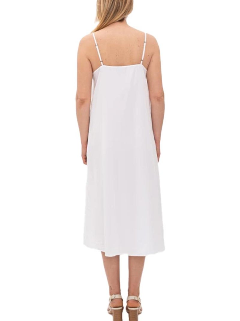 Vestito midi da donna Vero Moda Bianco - Kiabi