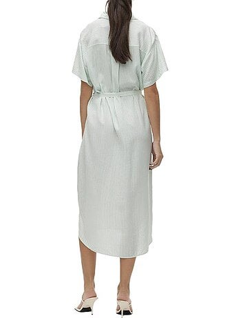 Vestito midi donna a righe vero moda