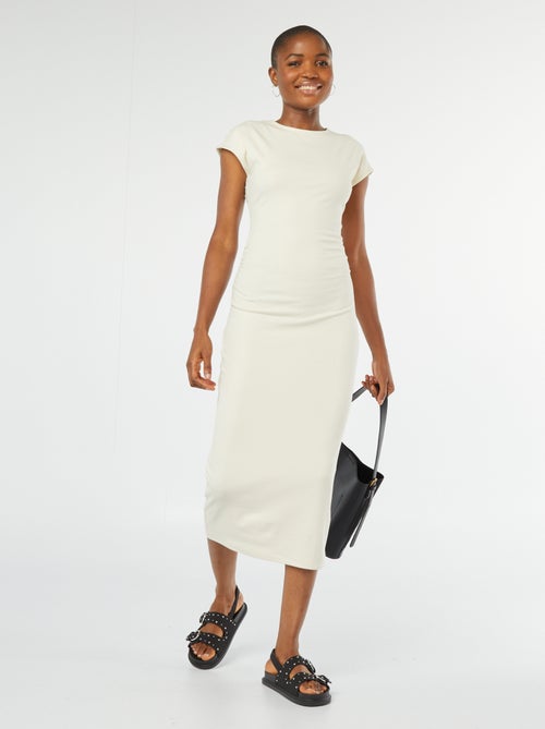 Vestito midi in maglia stretch - Kiabi