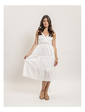 Vestito midi in pizzo ILOE