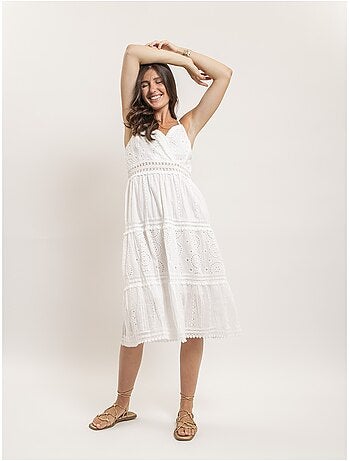 Vestito midi in pizzo ILOE