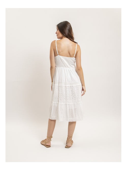 Vestito midi in pizzo ILOE - Kiabi