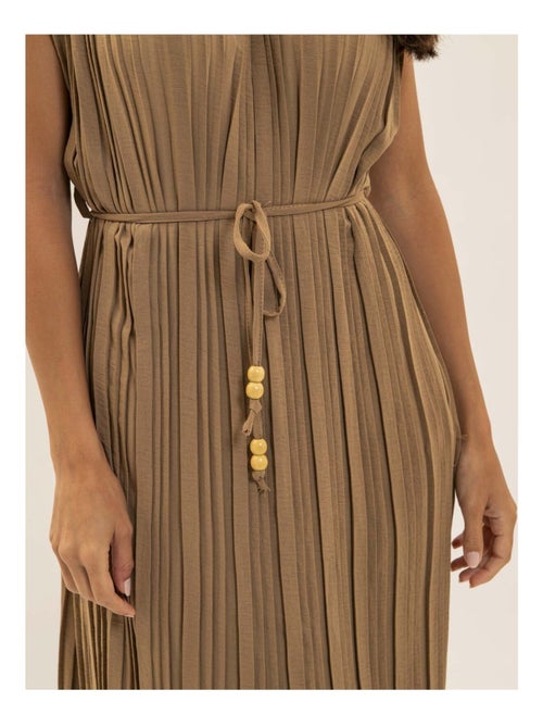 Vestito midi plissettato IROVE - Kiabi
