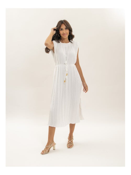 Vestito midi plissettato IROVE - Kiabi
