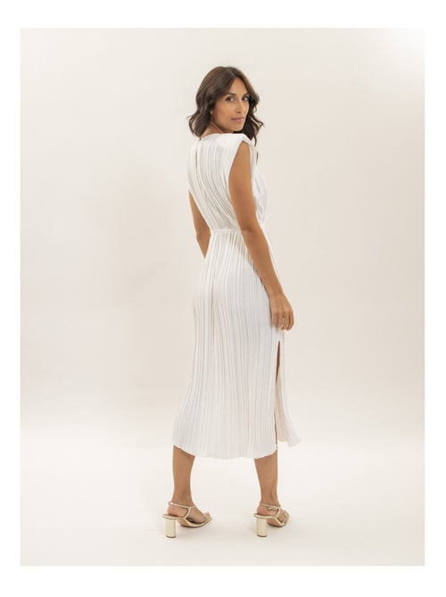 Vestito midi plissettato IROVE - Kiabi