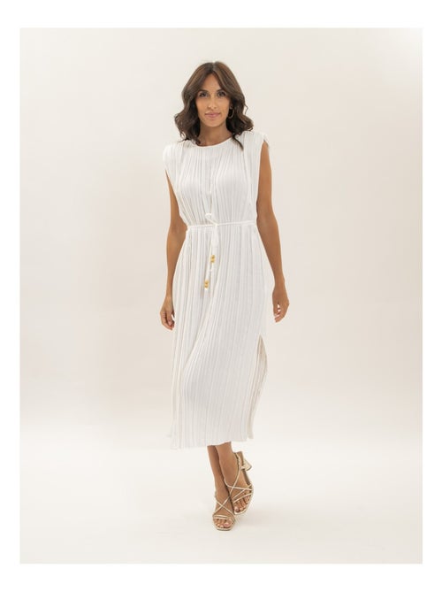 Vestito midi plissettato IROVE - Kiabi