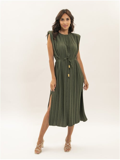 Vestito midi plissettato IROVE - Kiabi