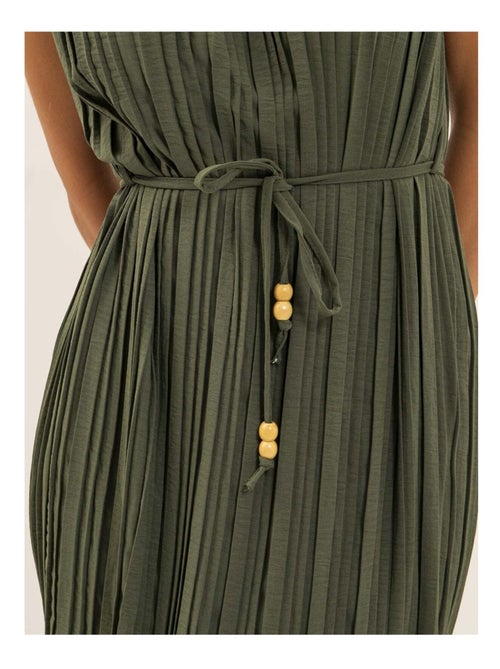 Vestito midi plissettato IROVE - Kiabi
