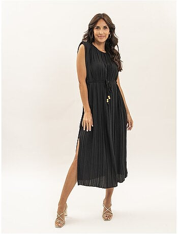 Vestito midi plissettato IROVE