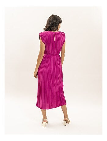Vestito midi plissettato IROVE