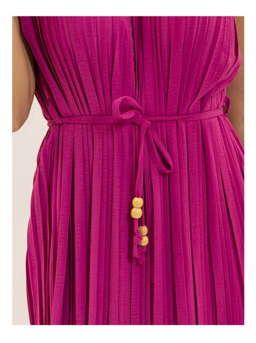 Vestito midi plissettato IROVE - Kiabi