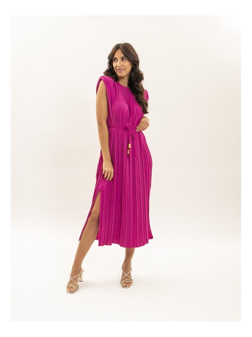 Vestito midi plissettato IROVE - Kiabi