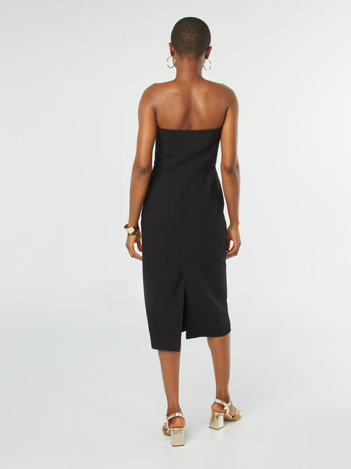 Vestito midi vestito bustier - Kiabi
