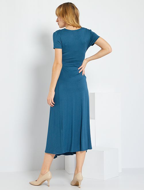 Vestito morbido da allattamento - blu notte - Kiabi - 20.00€